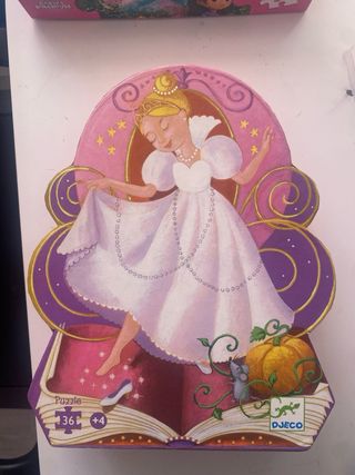 Puzzles Cenicienta 72 piezas Crocodile Creek