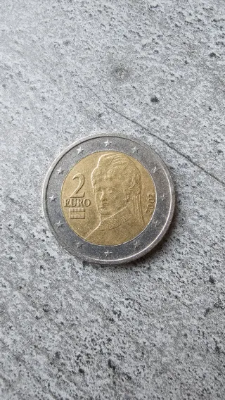 Moneda 2 Euros Beatrix Koningin 2001