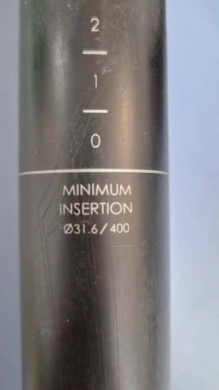 Tija Orbea Carbono 200g 31,6 de diametro