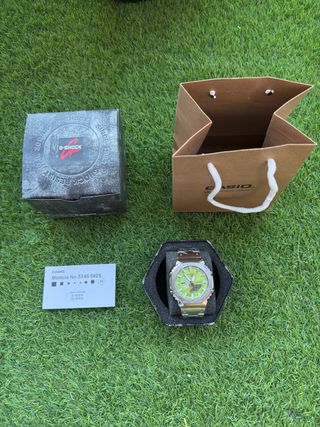 Casio G-Shock Metálico Verde