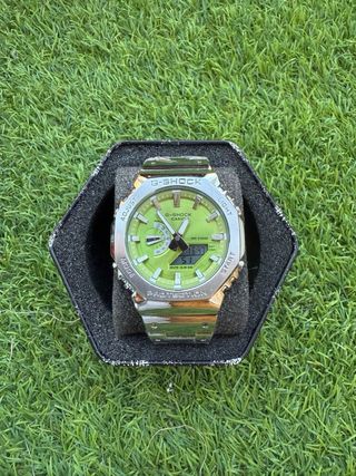 Casio G-Shock Metálico Verde
