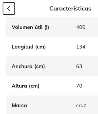 Cofre portaequipajes CRUZ APEX NG400L