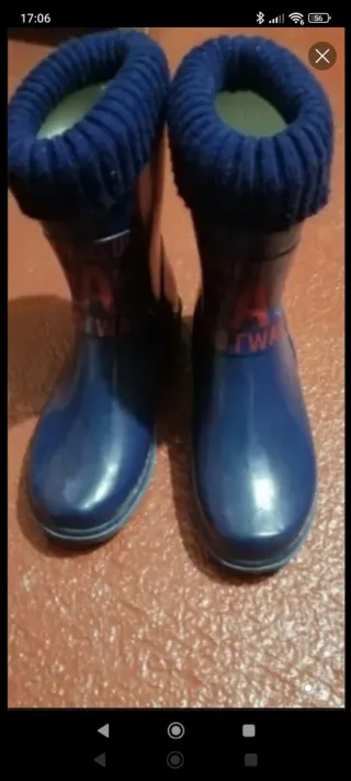 Botas de agua para niños