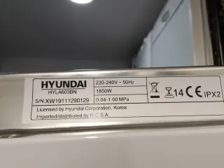 Lavavajillas Hyundai Blanco