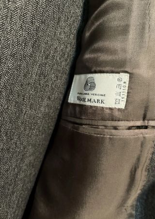 Abito classico uomo grigio vintage