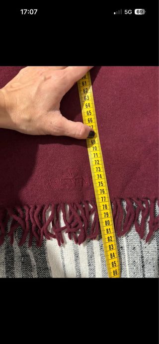 Sciarpa Valentino Rossa