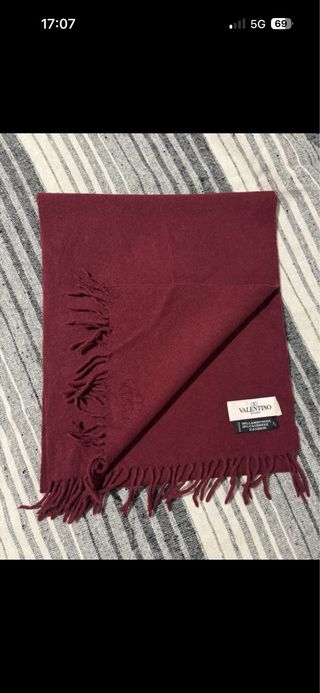 Sciarpa Valentino Rossa