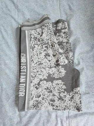 Conjunto Christian Dior Jersey Gris Blanco