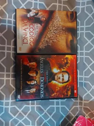 DVD El Código Da Vinci y Ángeles y Demonios