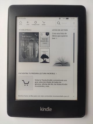 eBook Kindle Paperwhite 6ª Gen. con luz + Regalo