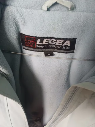 Giacca a vento LEGEA azzurra