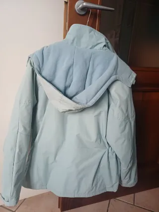 Giacca a vento LEGEA azzurra