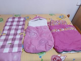 Sacos y colchoneta para carrito bebé
