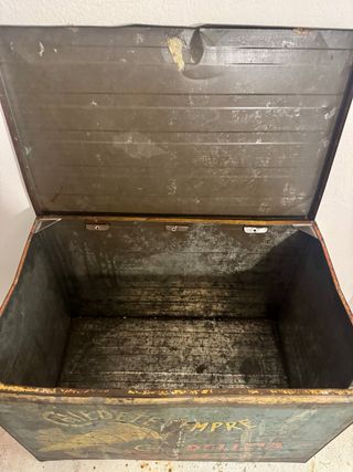 Scatola in latta pubblicitaria CONO DELIZIA – Ditta Passerini Bologna anni ’20-’30