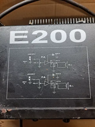 Etapa de Potencia Talmus E200