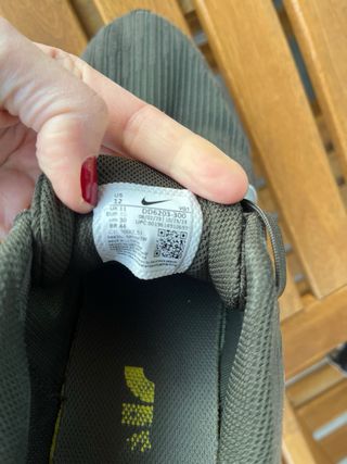 Zapatillas Nike Hombre Talla 44 Negras/Plata