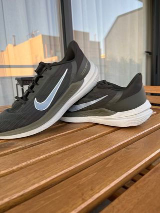 Zapatillas Nike Hombre Talla 44 Negras/Plata