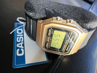 Reloj Casio F-91W Dorado y Negro