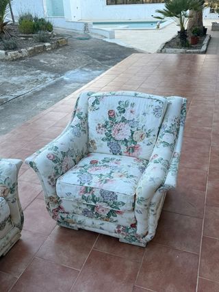 Pack Sofá y Sillones Flores