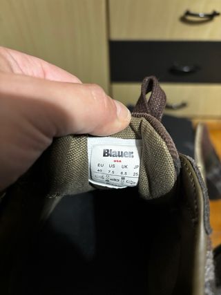 Scarpe Blauer uomo marroni multicolor