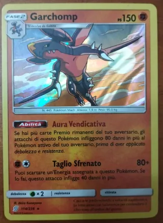 Garchomp PS 150 - Carta Pokémon