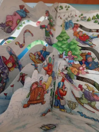 LIBROS-POP-UP LA EXCURSION A LA NIEVE (Spanish ...