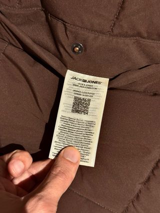 Chaqueta Jack & Jones Talla L Marrón