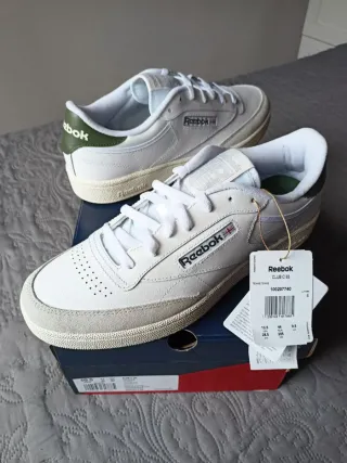 Reebok Club C 85 Talla 44 Blanco/Verde