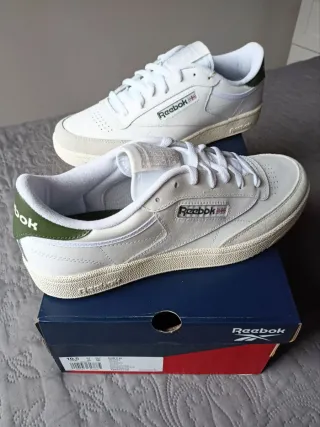 Reebok Club C 85 Talla 44 Blanco/Verde