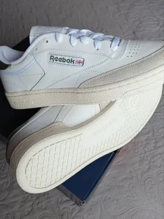 Reebok Club C 85 Talla 44 Blanco/Verde