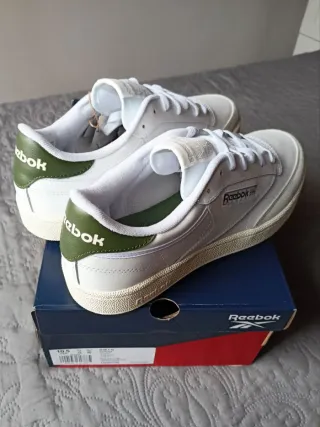 Reebok Club C 85 Talla 44 Blanco/Verde