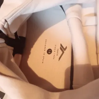 Conjunto chándal negro y blanco