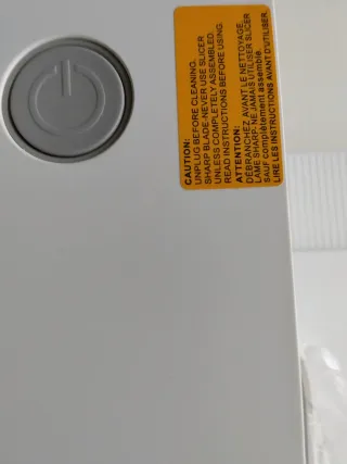 Cortafiambres Eléctrico Blanco