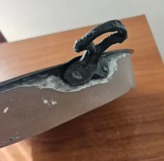 Teglia/tortiera antica in rame