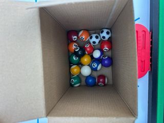 Futbolín y mesa de billar 87x43x73 cm