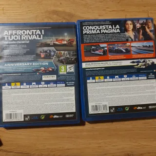 Set 2 giochi F1 PS4: 2018 Headline & 2019 Annivers