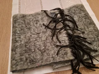 Sciarpa unisex grigio multicolore