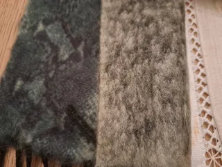 Sciarpa unisex grigio multicolore