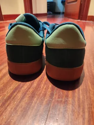 Adidas Talla 39 1/3 Verde/Beige