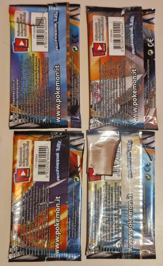 Bustine Pokemon Sole e Luna Eclissi Cosmica VUOTE