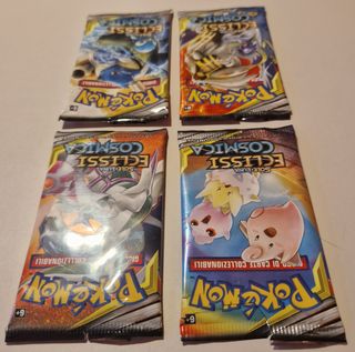 Bustine Pokemon Sole e Luna Eclissi Cosmica VUOTE