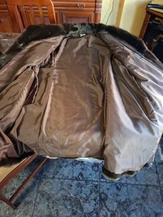 Abrigo estilo visón