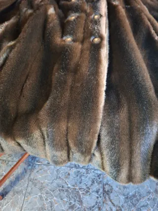 Abrigo estilo visón