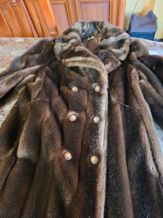 Abrigo estilo visón