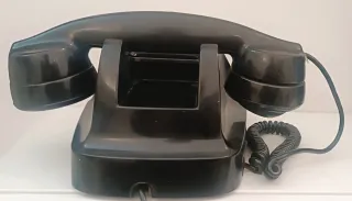 Telefono Vintage Siemens Nero