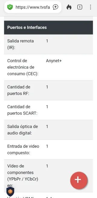 (Se vende como tv)Samsung Smart TV UE22H5600AW