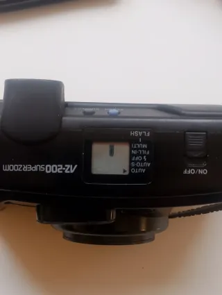 Olympus AZ 200 Superzoom Cámara Analógica