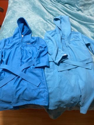 Albornoz niño Nabaiji 5-6 años azul