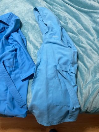 Albornoz niño Nabaiji 5-6 años azul