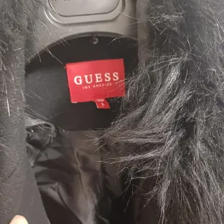 Cappotto Guess donna con pelliccia